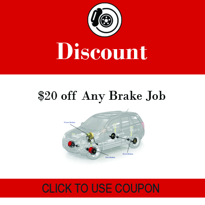 $20 off brake job