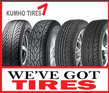We sell tires